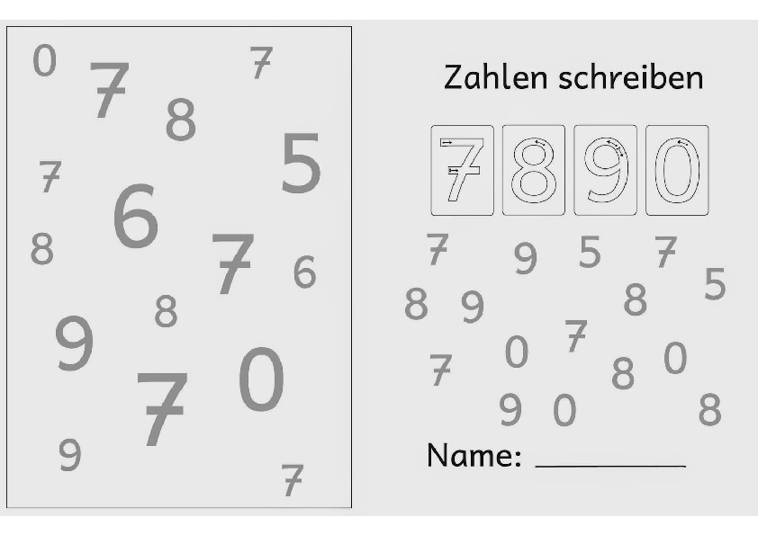 Bis Zu Welcher Zahl Schreibt Man Aus lernstuebchen-grundschule.de